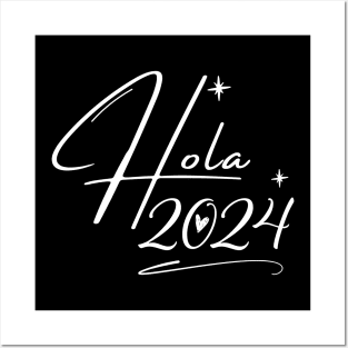Vibrant Greetings: Hola 2024 Posters and Art
